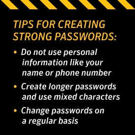 how to secure your passwords